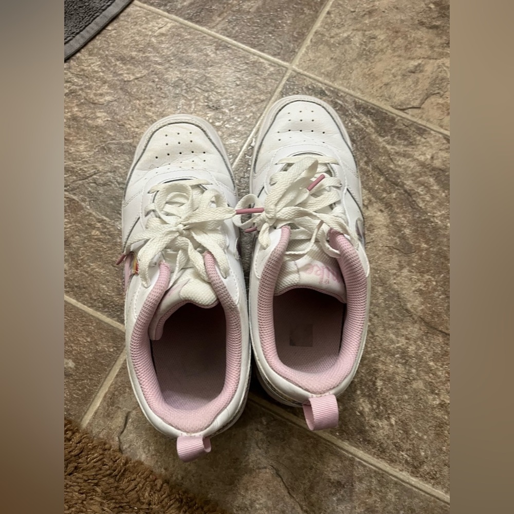Nike sneakers with purple and pink tie dye lifestyle fashion tennis shoes - Picture 7 of 9